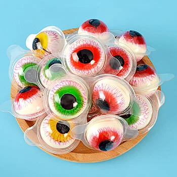 Hot Selling Halal Gummy Eye Balls Soft Candy - Buy Ball Gummy Candy ...