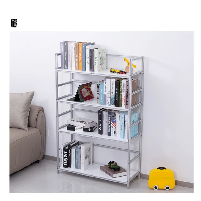 Direct Factory Price Aluminium Metal Kitchen Shelf 4-Layer Modular Rack Storage with Minimalist Design Widely Used