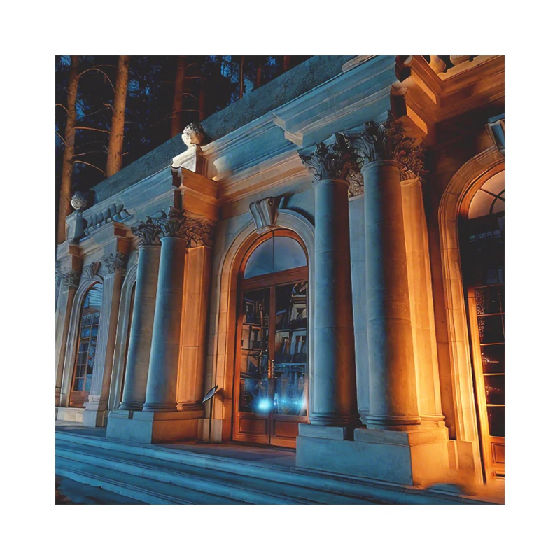 Modern Design Polished Limestone Slab for Hotel Exterior Decoration 1-Year Warranty Big Slab Stone Form Graphic Design Solution