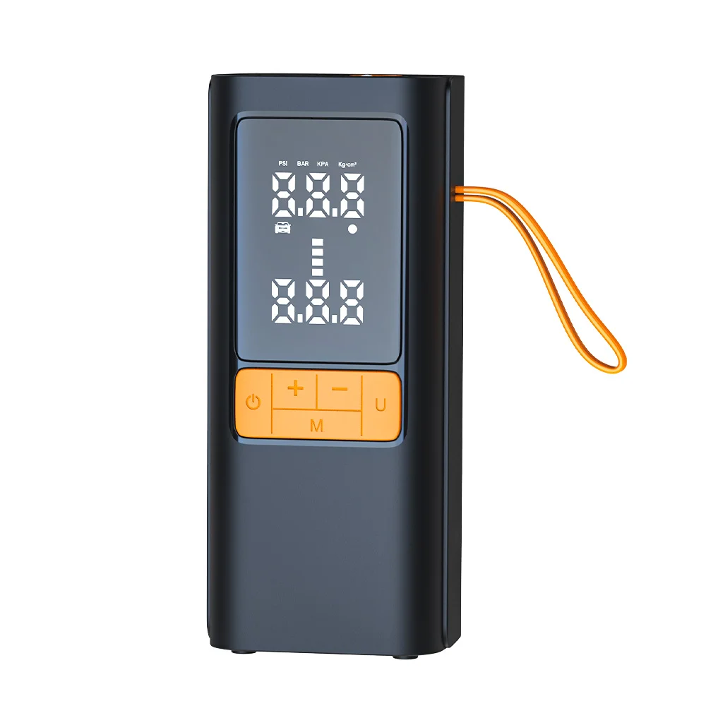 Насос для автомобильных шин портативный воздушный компрессор 150PSI электрический велосипедный насос со светодиодной подсветкой мотоцикла мяча автомобиля