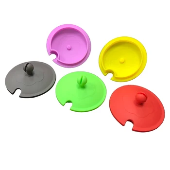 Silicone Cup Cover Cute Cartoon Silicone Lid Dust And Leak Proof Silicone Lid For Tea Cup