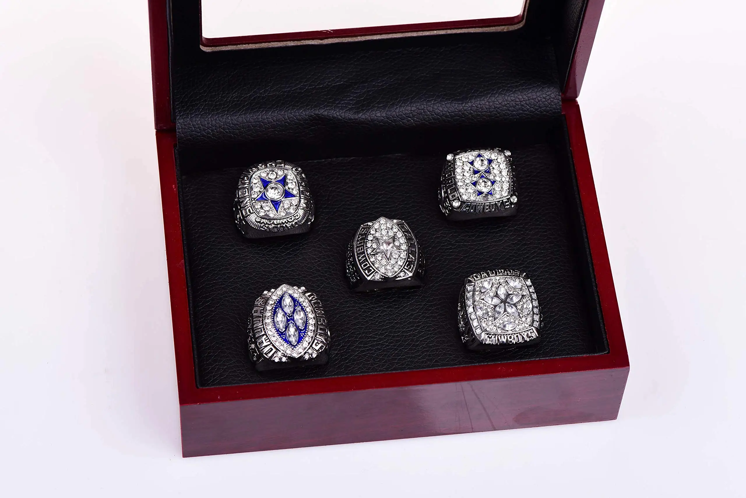 Dallas Cowboys Silver Championship Ring - NFL Fans Gift