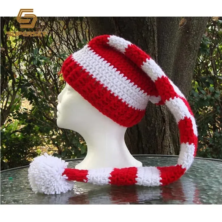 Handgehäkelte Baby-Beanie Mit Ohren – Unisex, Aus Weicher Acrylwolle, In Verschiedenen Farben