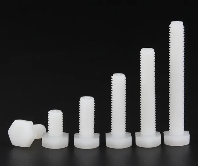 Nylon Hex Bolt Plain Pad Set Plastic Insulated Plastic Bolts Nylon