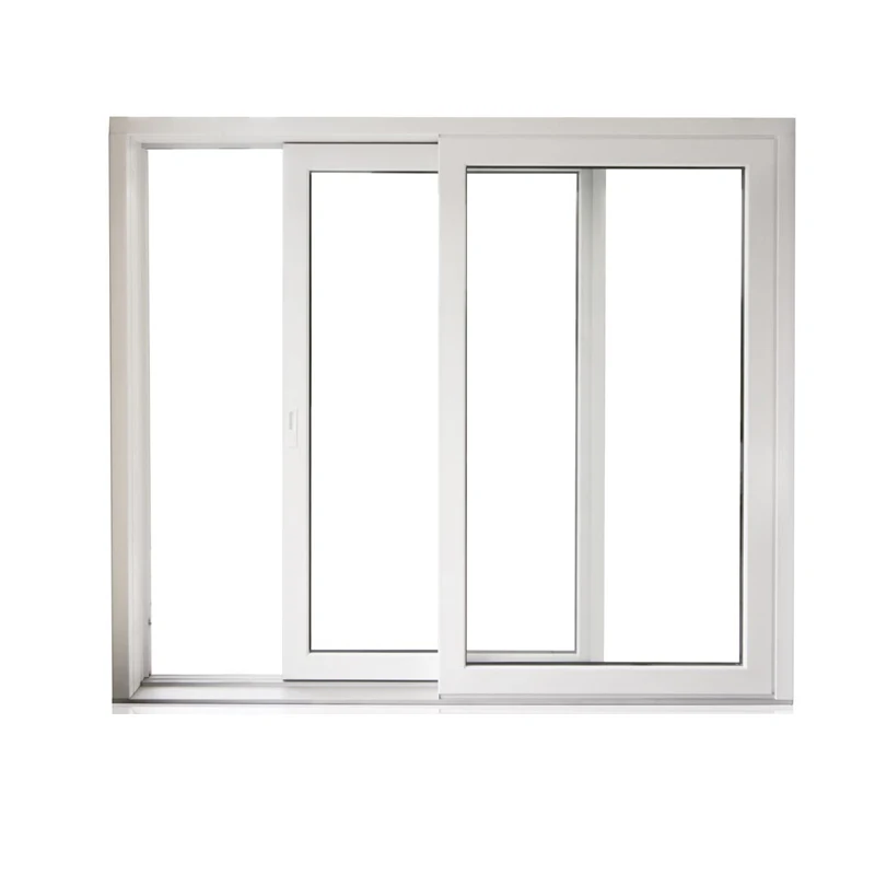 Minglei European style upvc ventanas simple design PVC Sliding Windows