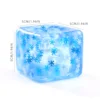 Cube de flocon de neige de 5 cm (TPR + maltose) (sac opp)