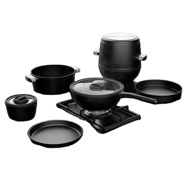 stackable induction pan set