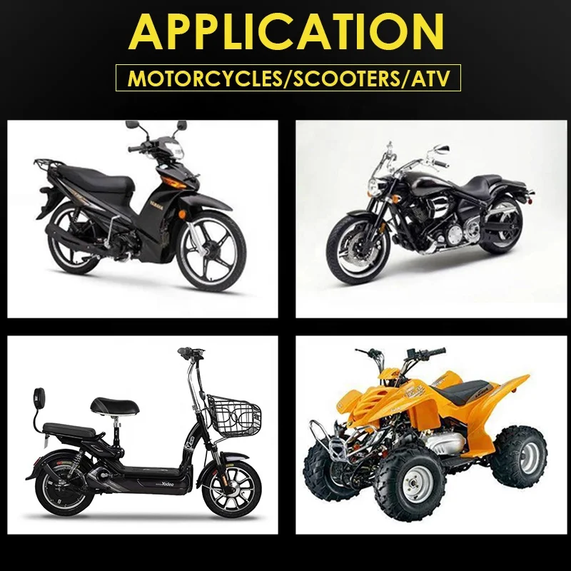 Светодиодная фара для мотоцикла HyperLight, двухцветная, 3000K/6500K, AC DC, 9-80V, дальний и ближний свет, мотоциклетная осветительная система для скутера ATV