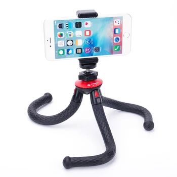 Flexible Mini Pocket Camera Phone Tripod Stand Cellphone Smart Phone Octopus Tripod