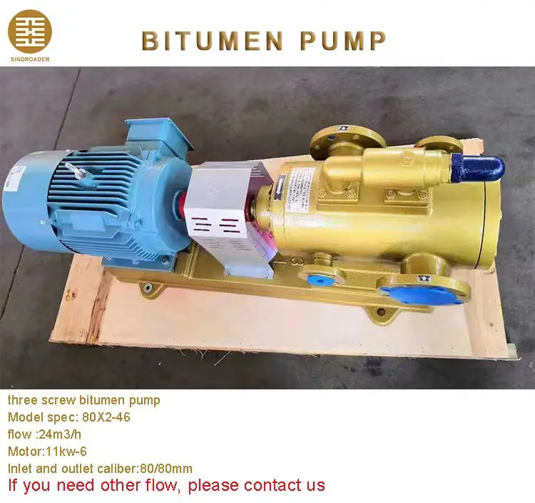 Factory Directly Sale Hot Bitumen Emulsion Transfer Asphalt Gear Pump