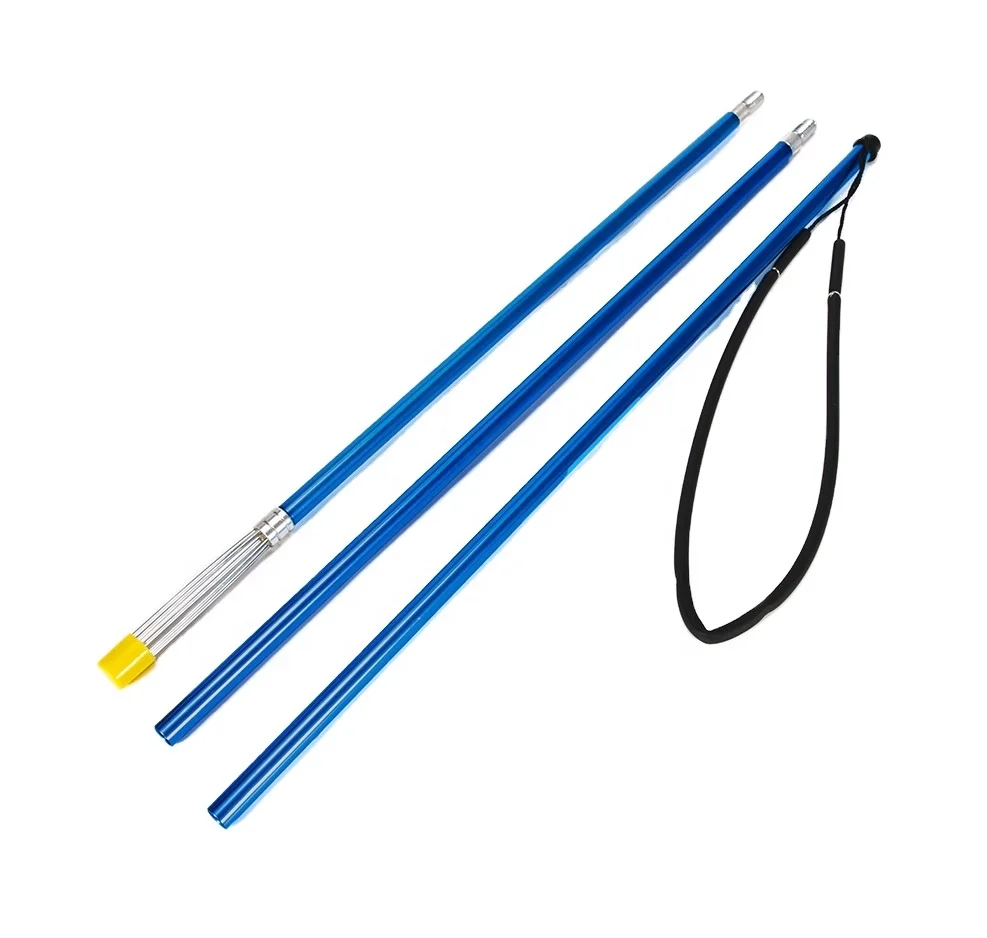 Spearfishing 1.8m 2 Sections Aluminum Pole Spear Tip 5 Prongs sharp Barb  Head Paralyzer Handspear Ship Kayak Yacht Boat Hardware