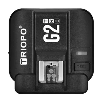 TRIOPO G2 2.4G Wireless TTL HSS Flash Trigger Transmitter and Receiver Set for Camera Photo Studio Accessories