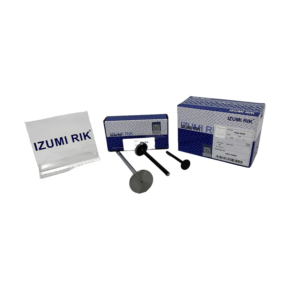 IZUMI RIK S6A, S6A2, S6A3, S6B, S6B2, S6B3 Soupape pour Mitsubishi Pièces pour moteurs diesel