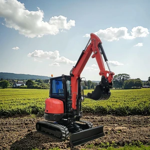 Agricultural Mini Crawler Digger CE EPA Engine Excavators Mini Excavator Machine With Attachments