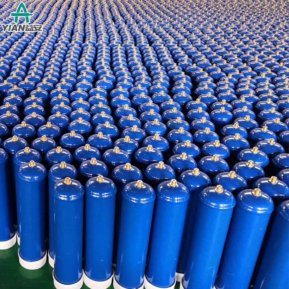 0.95L N2O lachgas gasfles взбитые сливки зарядные устройства Delux цилиндр пополнения чернил высокой чистоты 999 Смеющийся газа