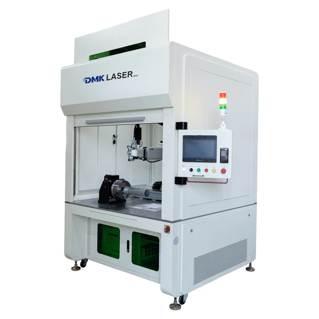 DMK customized multifunctional five-axis platform pulse laser cleaning machine for semi-automatic rust removal of paint