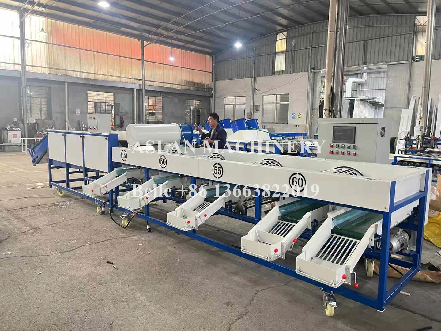 Farm Onion Grading Machine Garlic Bulb Grader Sorting Machine Onion Drum Roller Classifier Machine