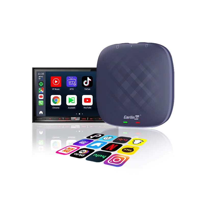 Carlinkit 64gb Wireless Android 13 Auto Carplay Dongle Ai Box for Mercedes Benz a C E G S Class GLA GLB GLC GLE GLS CLA CLS EQC