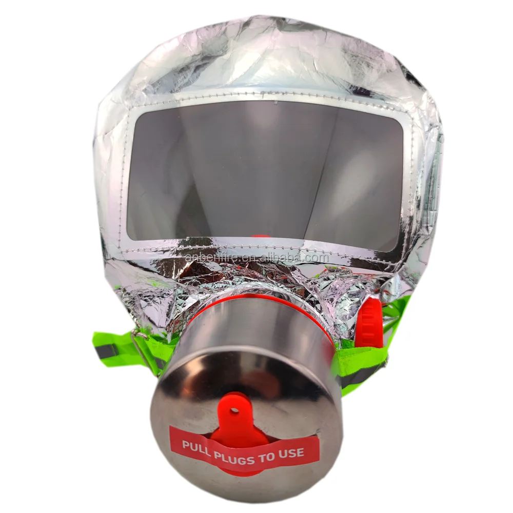 China Emergency Self Rescue Safety Escape Hood Fire Protection Smoke Resistant Hood for Sale Water Safety Product