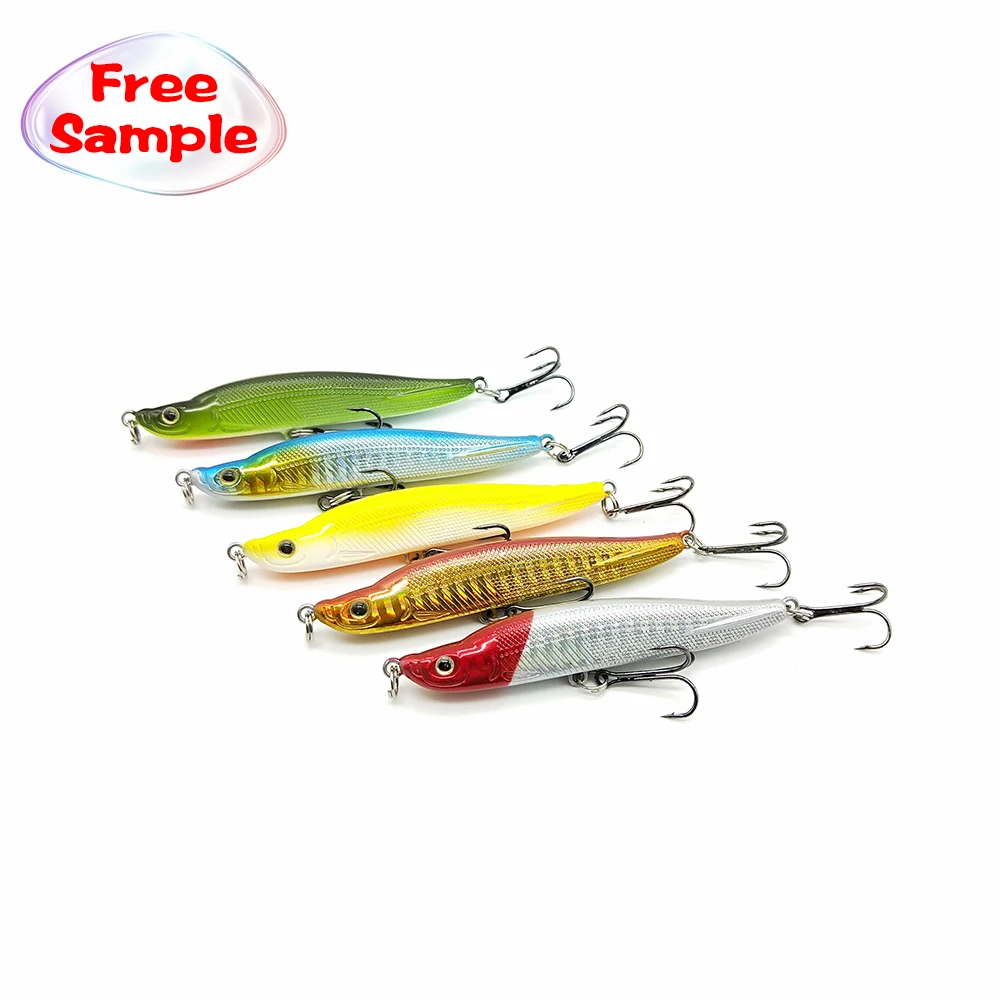 カスタム釣りサプライヤー鉛筆ルアーabsプラスチック素材魚ルアー Buy 鯛釣りルアー ソフト餌噴射装置 クラッピールアー Product On Alibaba Com