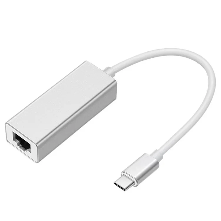 C Ethernet To Rj45 Adapter 10/100/1000mbps Usb-c Macbook Pro Samsung Galaxy S9/s8/note 9 - Buy Type C Network Card Usb Ethernet,Type-c To Rj45 Wired Network Card Super Speed Usb