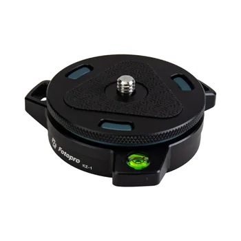 Fotopro Universal Speedy Tripod Mount Plate Camera Clamp Mount Swivel Lock Mechanism Camera Quick Release Plate