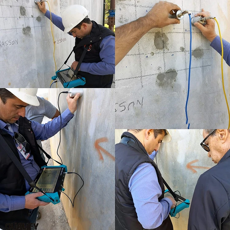 Ultrasonic Pulse Velocity Logging Test Non Destructive Testing of Concrete