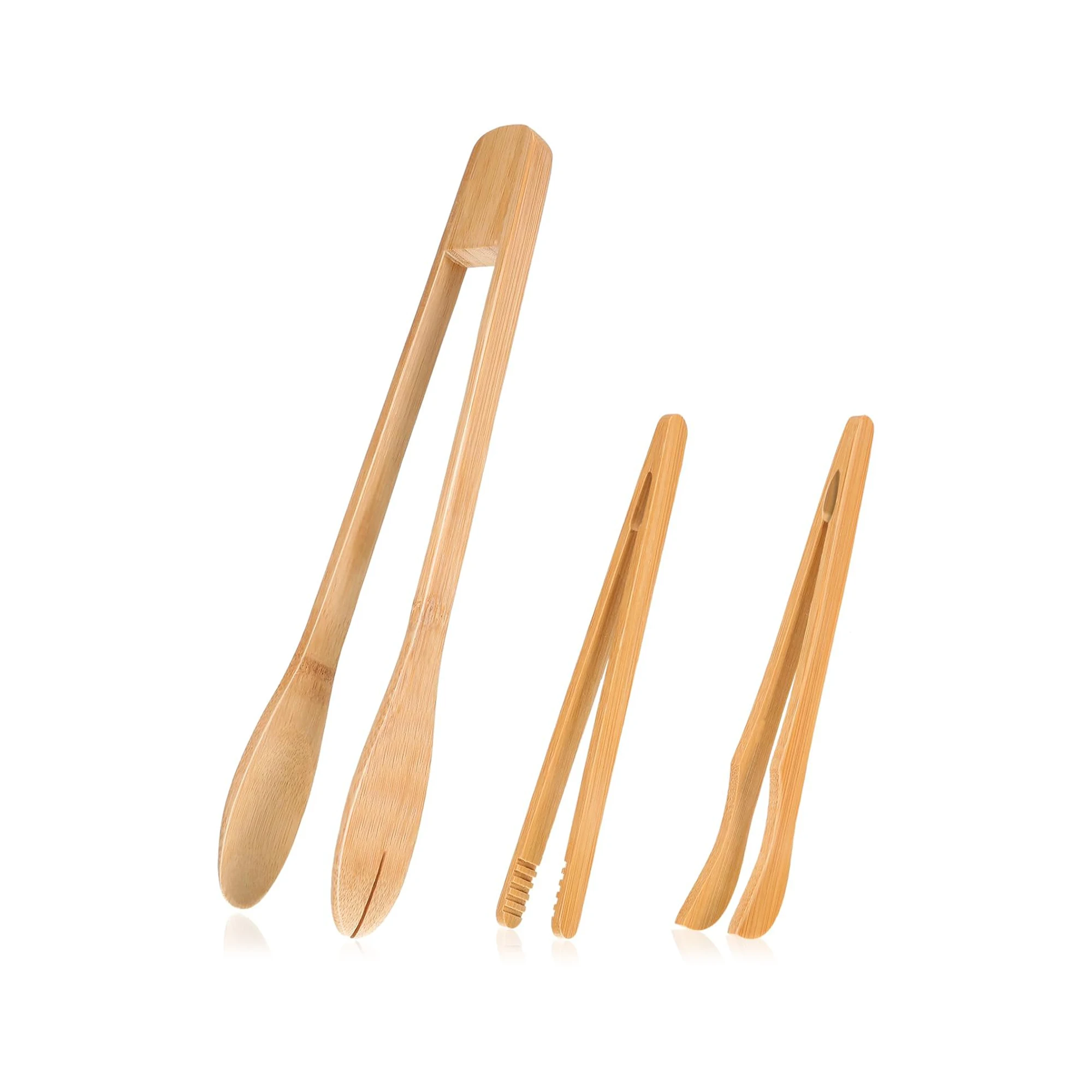 2024 Лидер продаж бамбуковые щипцы для тостов идеальная кухонная утварь сыра бекон Маффин фрукты хлеб-Ультра захват