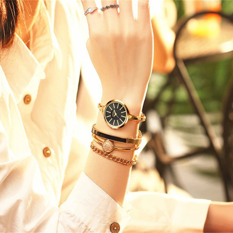 2024 New Arrival Fashion Four Piece Ladies Bracelet Watch Waterproof   Had899a9fd76f4566a7cfff470775388bZ 