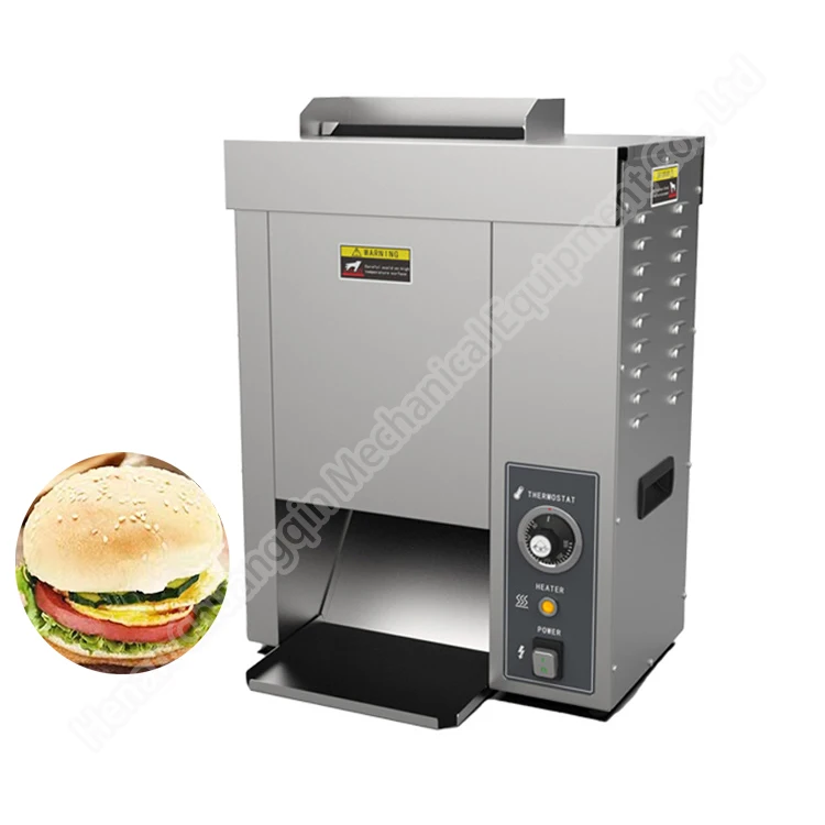 Conveyor Belt Toaster for Fast Food Restaurant Use Burger Bun
