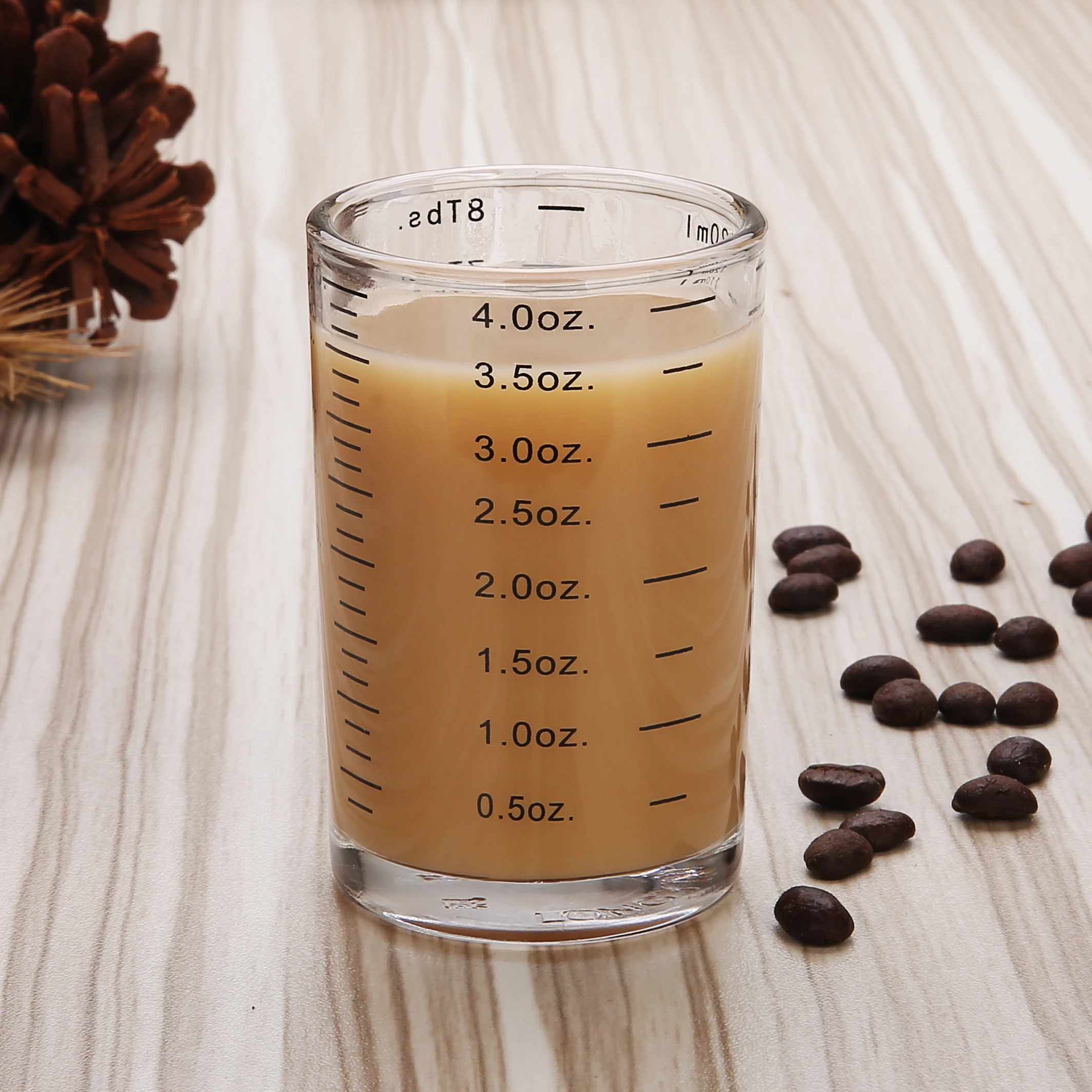 bcnmviku 3oz espresso shot measuring glass