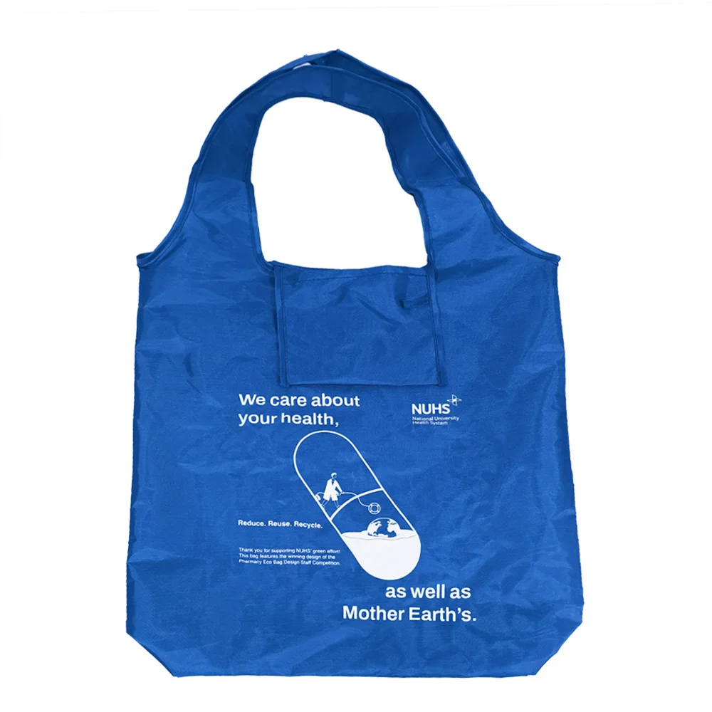 Reusable Recycling Bags - Green/Blue