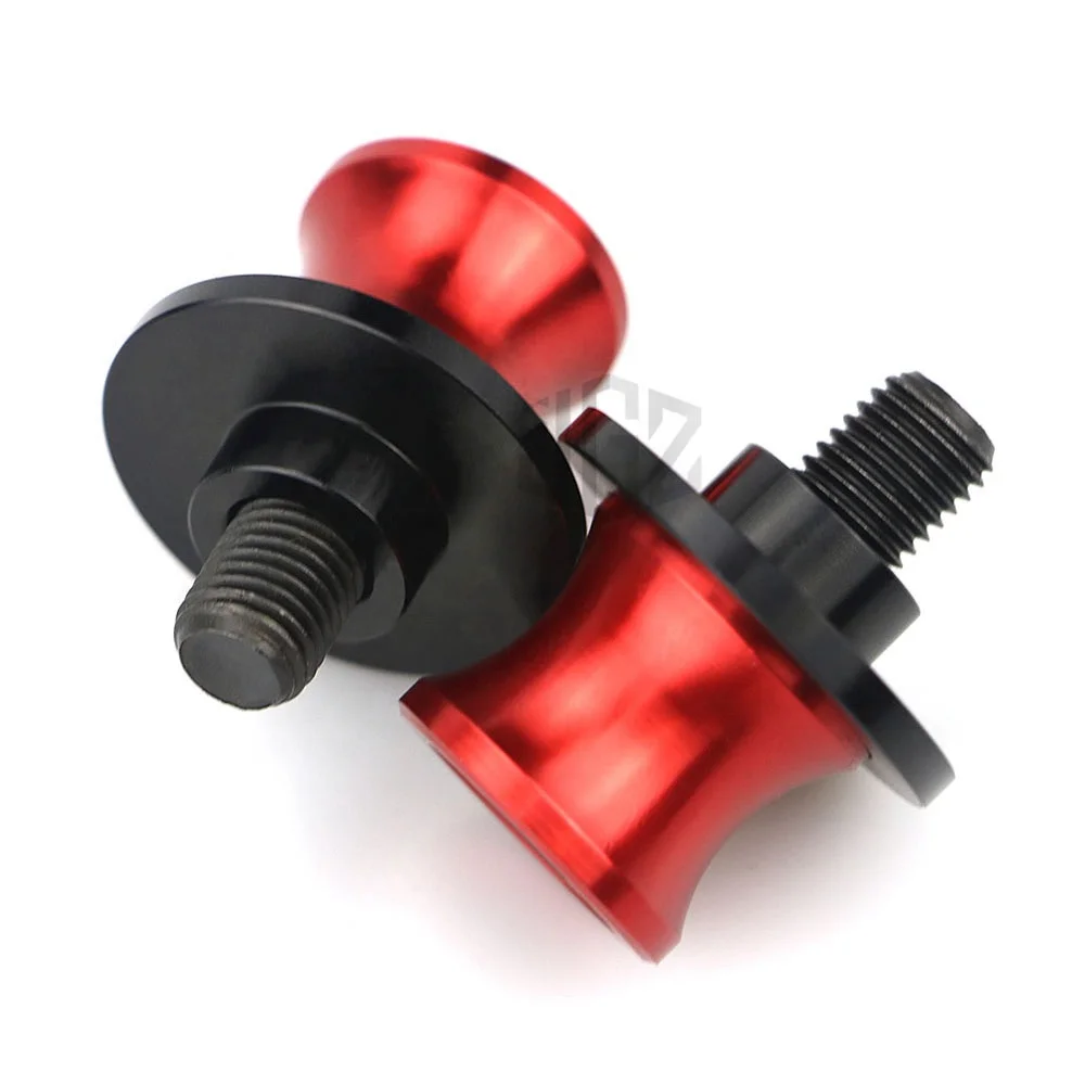 10MM Universal Motorcycle CNC Swingarm Spools Slider Stand Screws Accessories for Aprilia Yamaha Kawasaki Honda DUCATI Suzuki