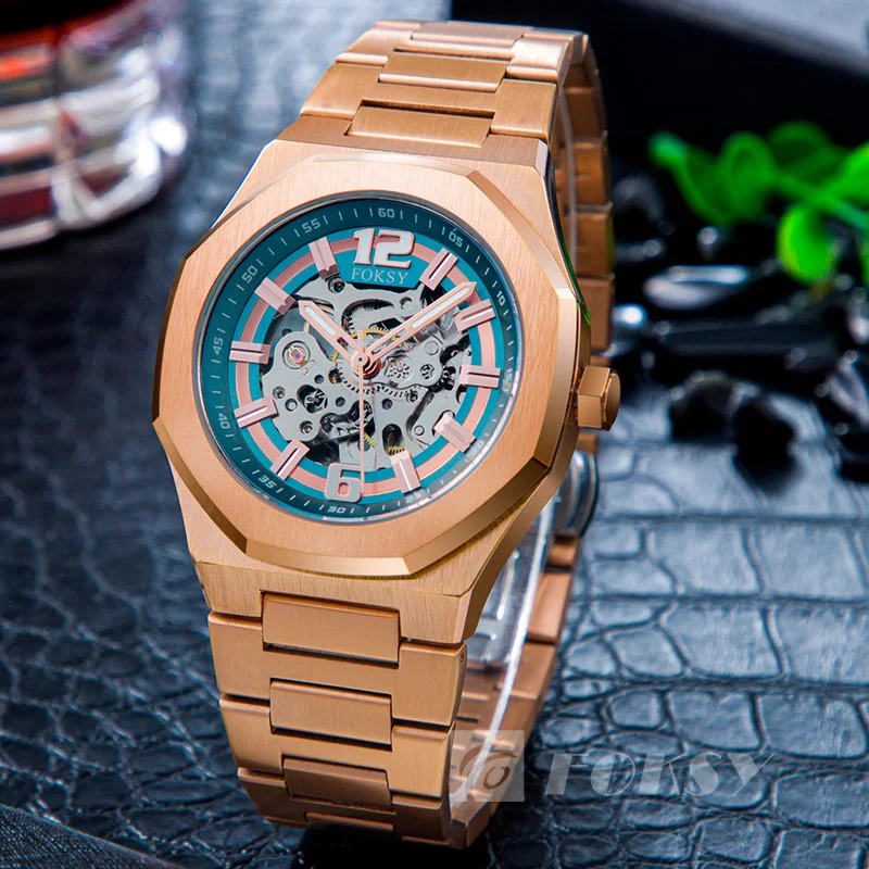 Lee Was Custom Men's Watch - Automatic Skeleton Movement