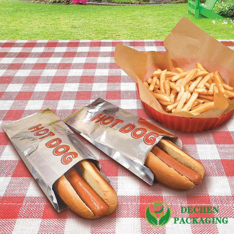 Hotdog Foil Bags