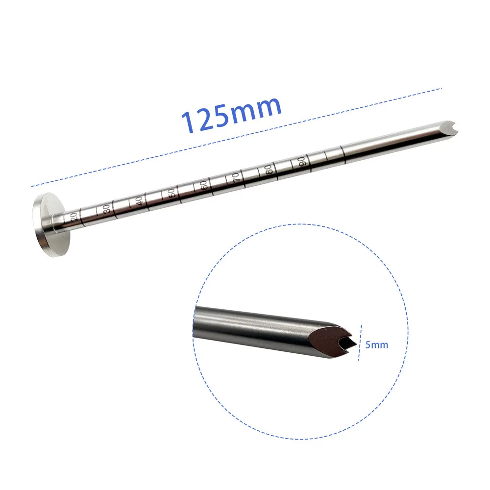 Adjustable C-type drill guide sight 3