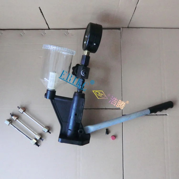 ERIKC Fuel Injector Nozzle Testing Tool S60H Auto Nozzle Diagnostic Device S80H Common Rail Injection Nozzle Calibration
