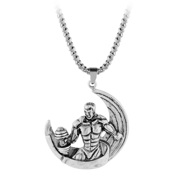 Body Builder Necklace  Gifts for Bodybuilders or Fitness Instructor Gifts  Gym Jewelry for Men and Women or Gifts for Crossfit Women Bodybuilding Gifts  and Weight Jewelry for Women Gifts of Strength 