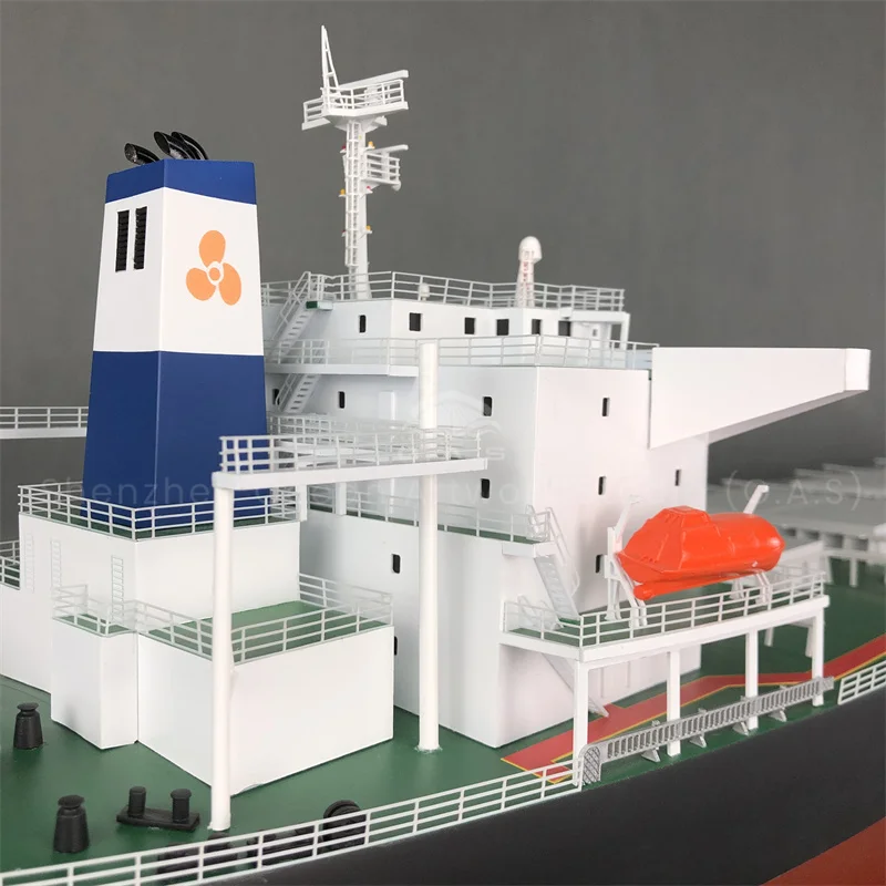 Crafted with exquisite precision, this large bulk carrier model showcases classic Korean Shipbuilding craftsmanship in full detail. It vividly restores the realistic deck layout, standard bulbous bow structure and accurate boat draft display parameters. Made of premium sturdy materials with fine polishing, clear in hierarchy and professional in presentation. Perfect for maritime teaching exhibitions, shipyard technical displays and high-end corporate gifts. Custom scales and markings are available from our factory for academic and business customized demands.Amber@vesselmodel.com Tel: +86 18038048785