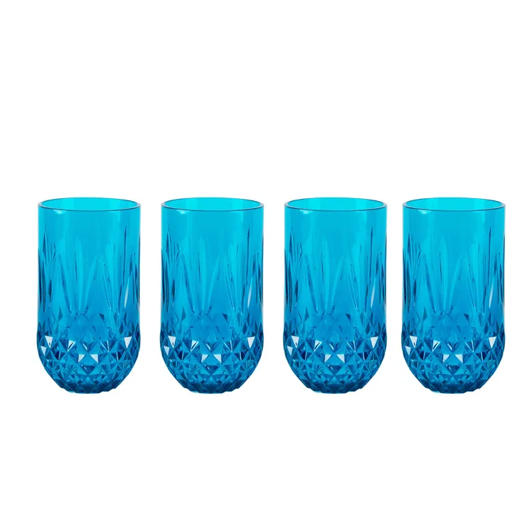 Wholesale Plastic Drinking Glasses Custom Color Highball Glasses Buy
