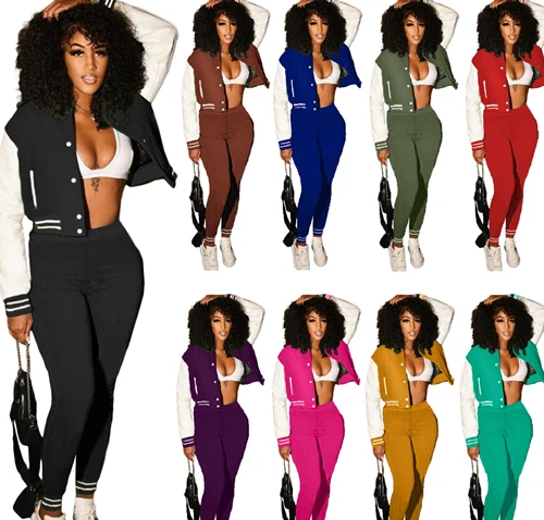 Сапоги для осени и зимы; Большие размеры, Детская куртка-бомбер, изготовленный на заказ топы из 2 предметов, комплект со штанами, женские спортивные костюмы карман на молнии штаны в стиле пэчворк, комплект из двух предметов