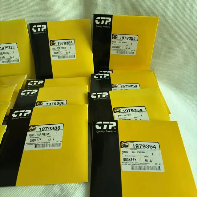 for C7 3126 Piston Ring 197-9386 197-9354 197-9277 Construction Machinery Engine Parts C9 piston ring  liner gasket kit