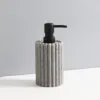 Striped maca gray plain bottle