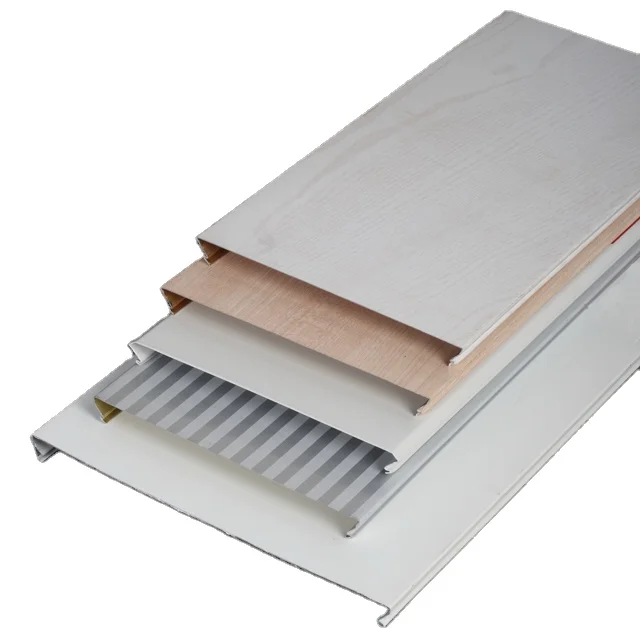 Ceiling Modern Hall  Soundproof Strip Fireproof Metal Aluminum Design False Ceiling for Hall