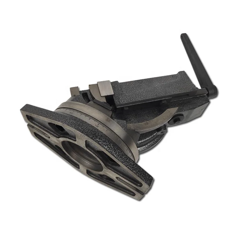 QHK125 тиски для наклонной машины с поворотным основанием/Точные универсальные тиски для фрезерного станка