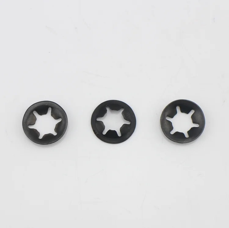 Spring Steel Push on to the Shaft Internal Tooth Spring Washer Quick Lock Fixing Washer Starlock Washer