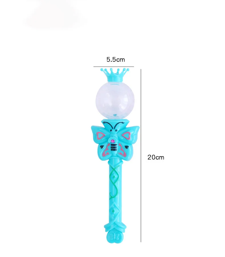 Новое поступление, Детская светящаяся волшебная палочка, принцесса, Бабочка, светодиодная мигающая светящаяся волшебная палочка