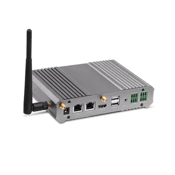 New Fanless  os industrial edge computing mini pc box computer 4G 8G RAM Hard Disk 64G 128G Optional Mini PCs