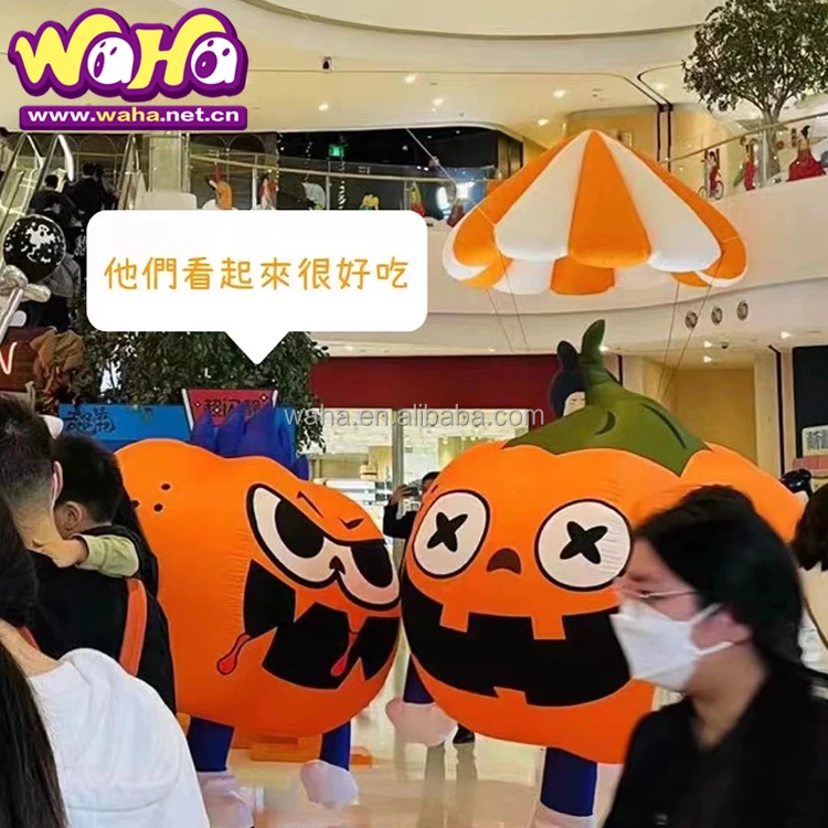 Costumi di zucca di Halloween costumi gonfiabili di zucca