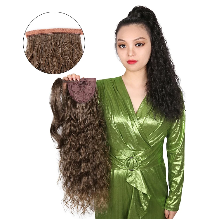 Julianna 22inches Kanekalon Fiber Heat Resistant Synthetic Hairpiece